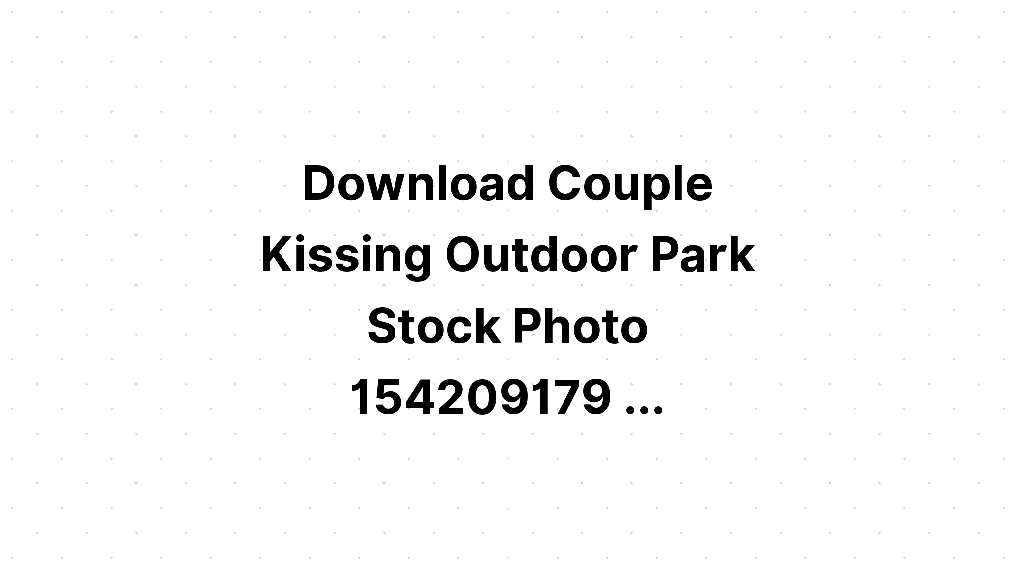 Download Couple Kissing SVG File